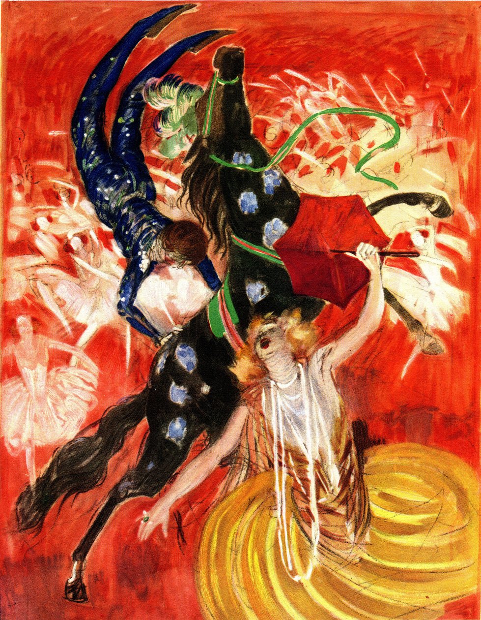 El circo - composición de Leonetto Cappiello (1875-1942) 1923 de Leonetto Cappiello