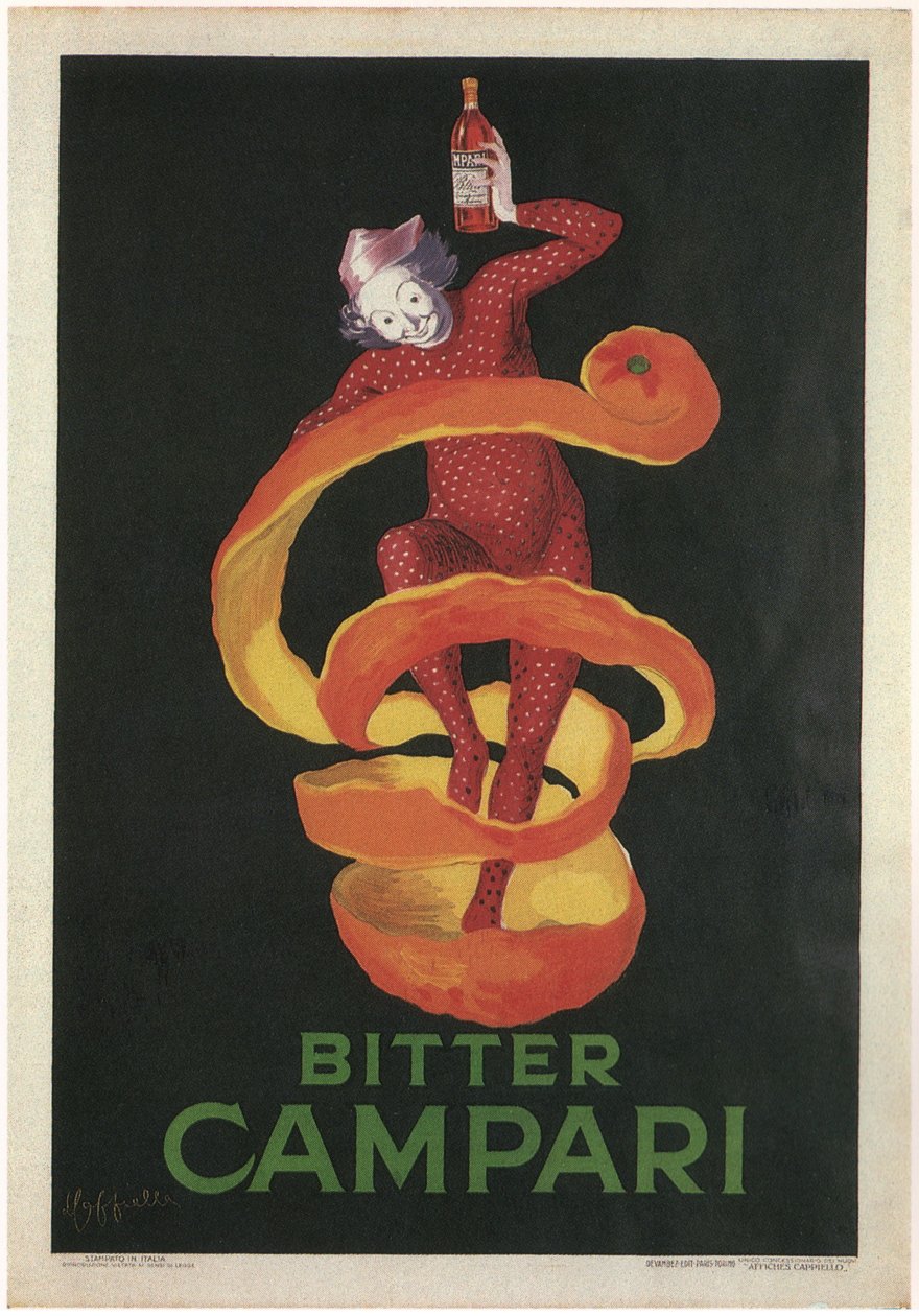 Publicidad de Bitter Campari de Leonetto Cappiello