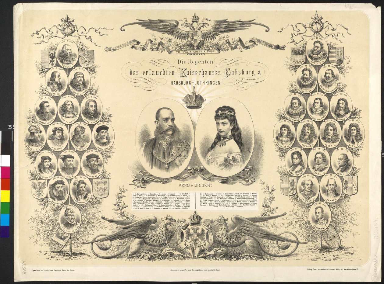 Archiduque de Austria El regente de la noble familia imperial Habsburgo y Habsburgo Lorena de Leonhard Bauer