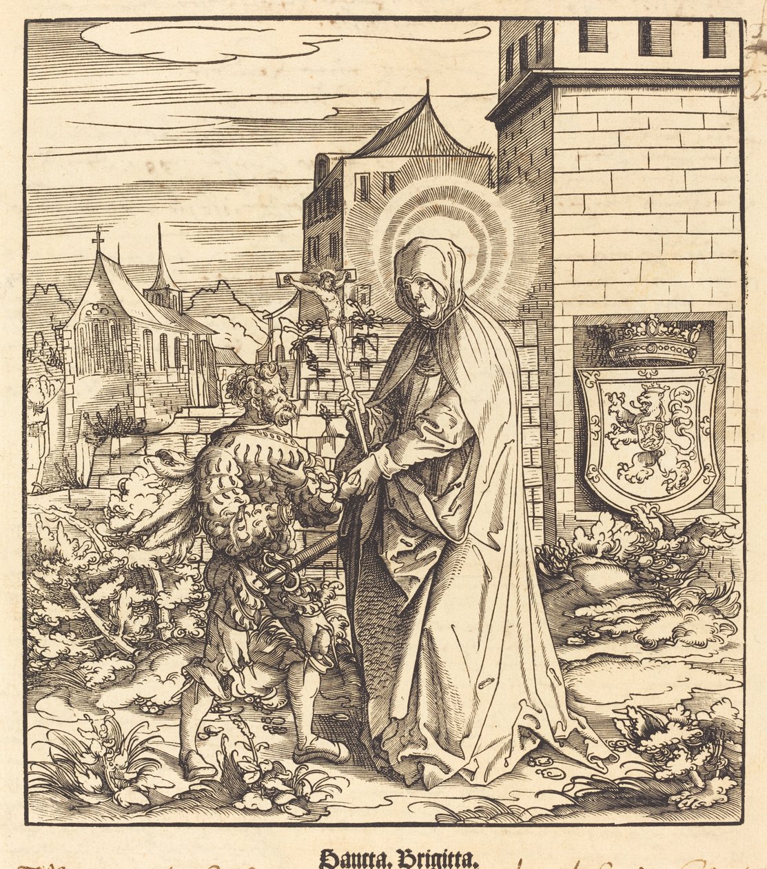 Santa Brígida de Leonhard Beck
