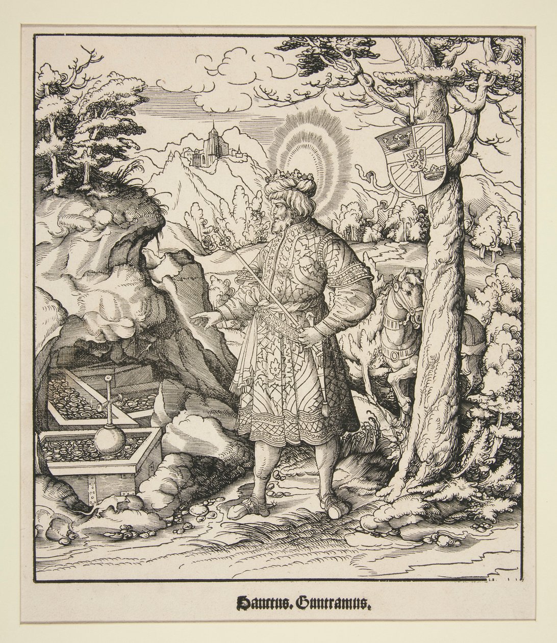 San Guntramo de Leonhard Beck