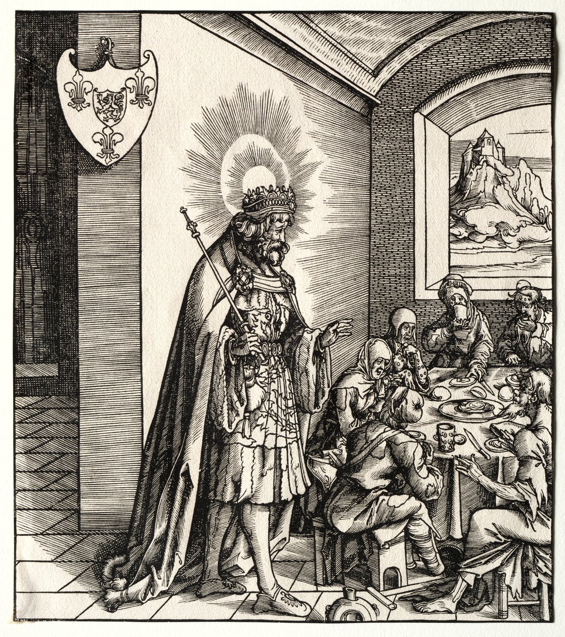 Santos relacionados con la Casa de Habsburgo: Una cuenta general de la ascendencia del Emperador Maximiliano I de Leonhard Beck
