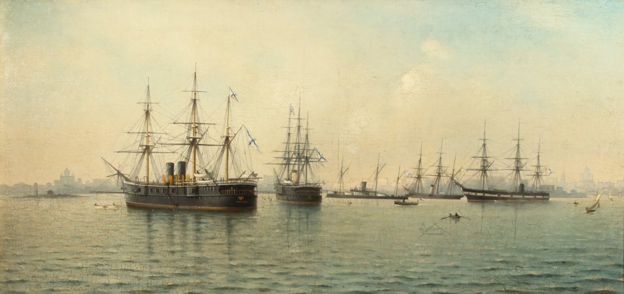 Cruceros Minin y Kronstadt de Leonid Demyanovich Blinov
