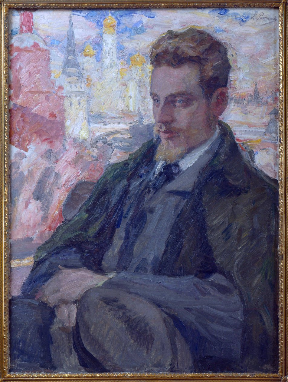 Retrato del poeta Rainer Maria Rilke (1875-1926), por Pasternak, Leonid Osipovich (1862-1945) de Leonid Osipovic Pasternak