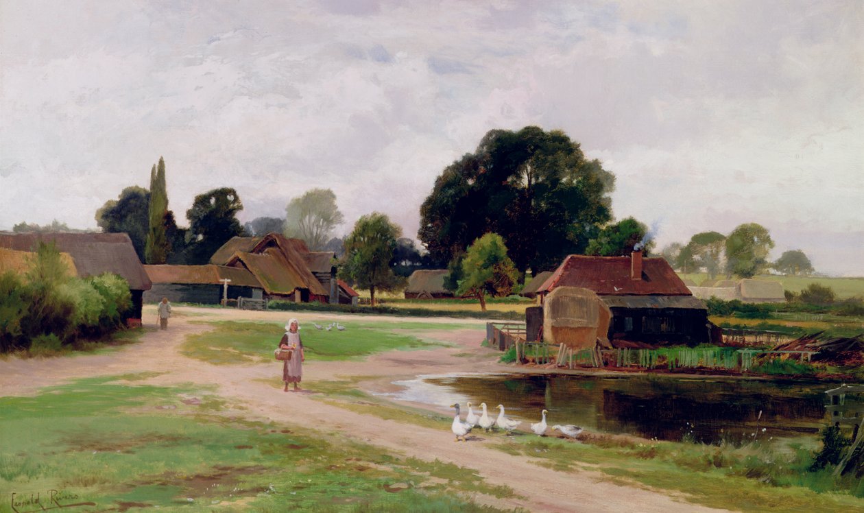 Entre Church End y Flitwick, Bedfordshire de Leopold Rivers