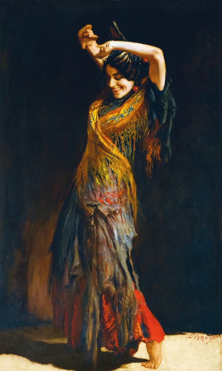 La Bailarina de Flamenco de Leopold Schmutzler