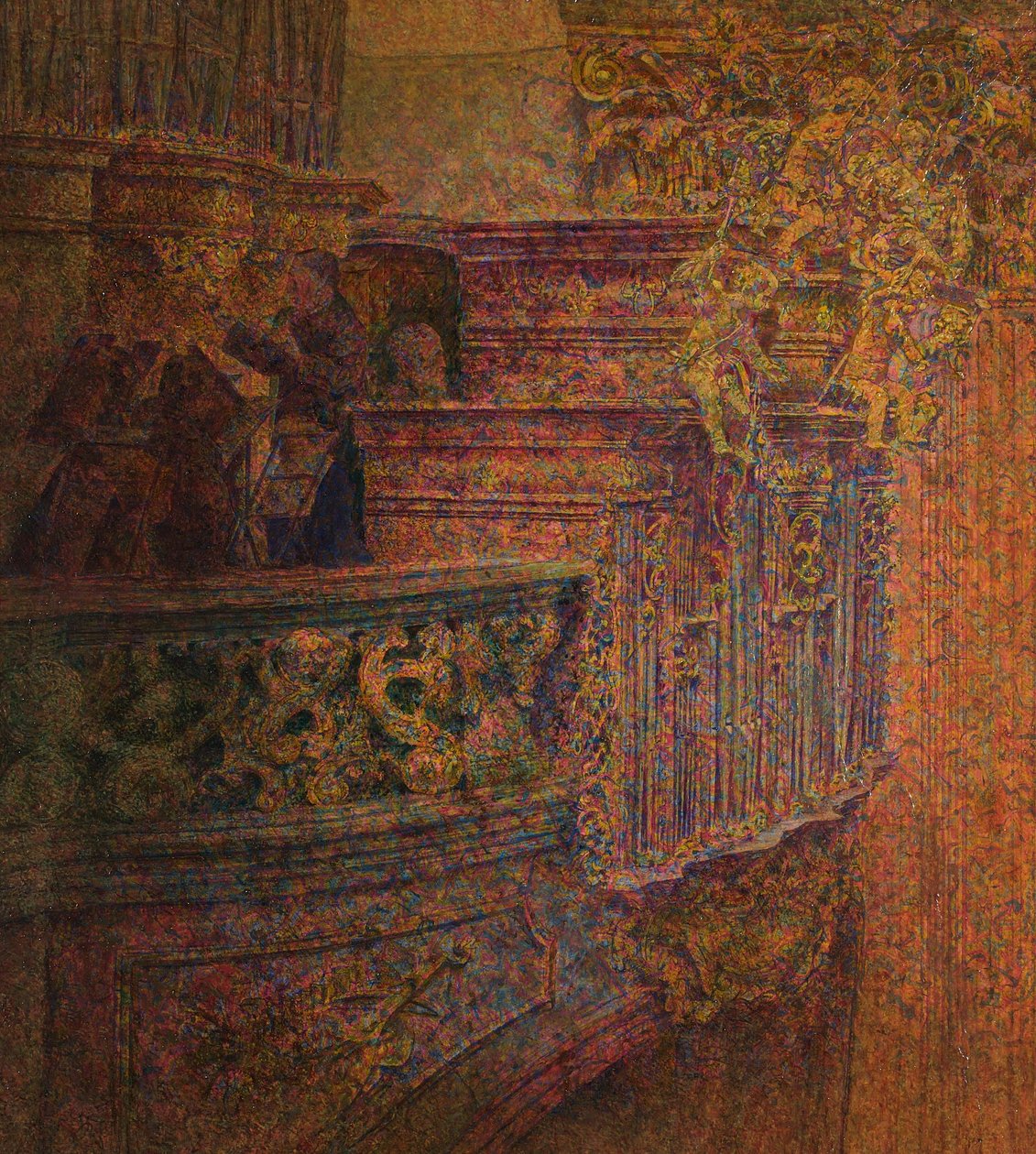 Iglesia de la abadía de Melk de Leopold Blauensteiner
