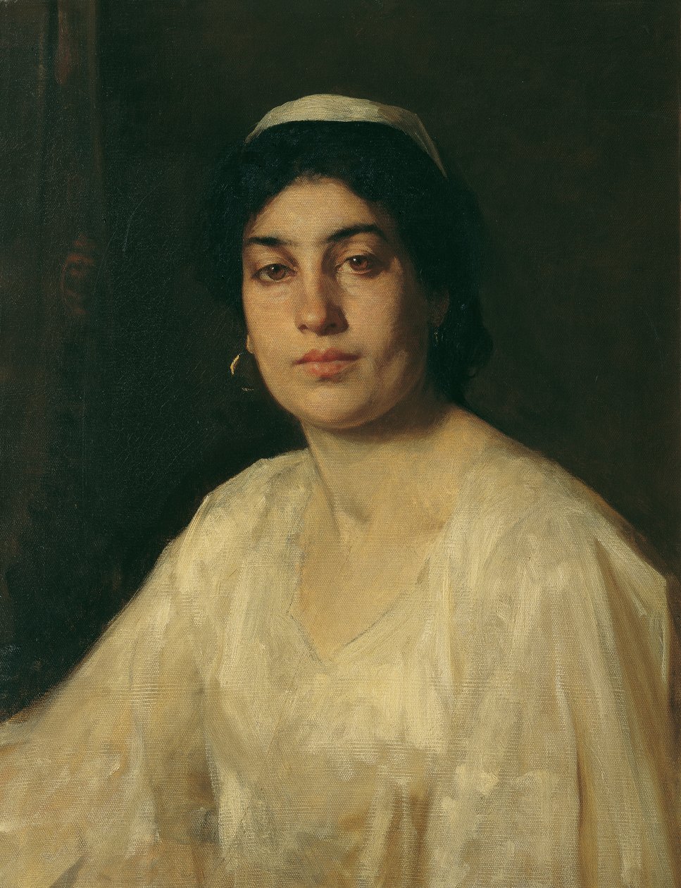 Retrato de una mujer egipcia de Leopold Carl Muller