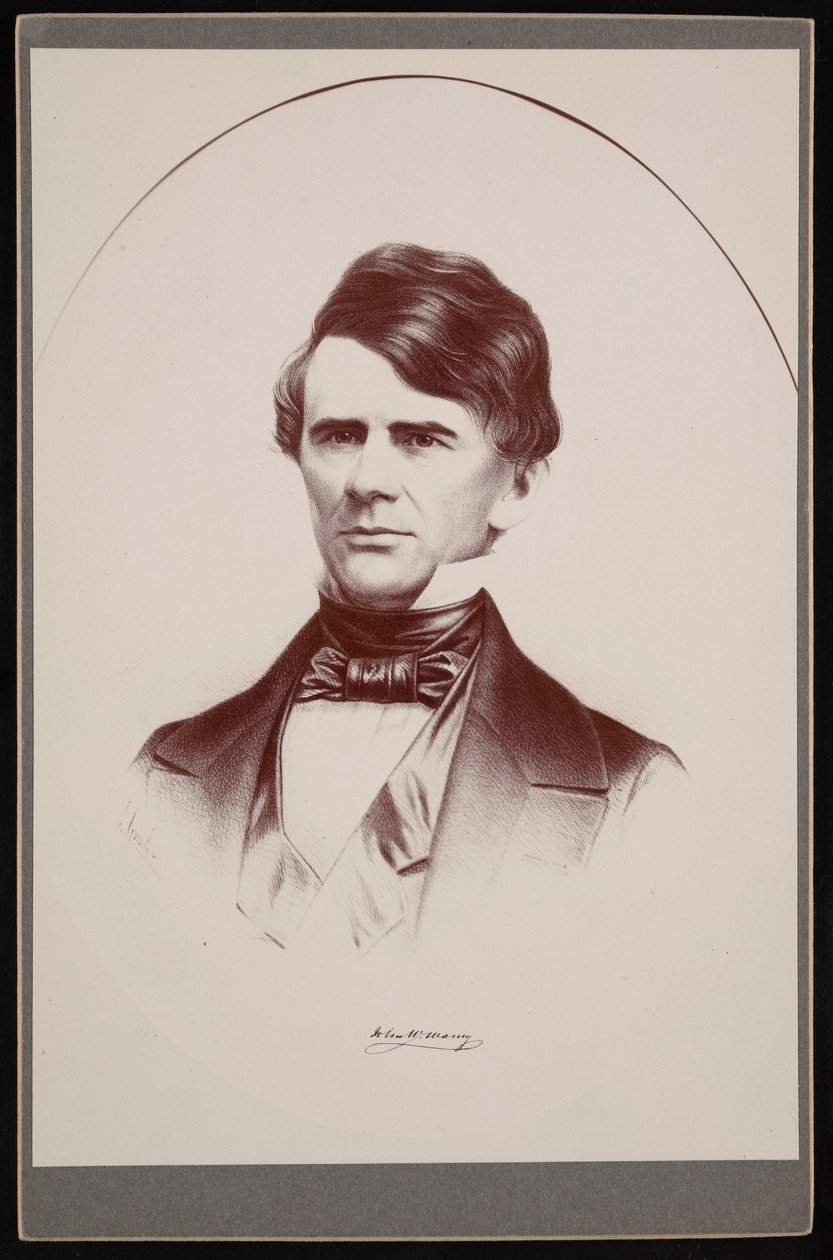 Retrato de John Walker Maury de Leopold Grozelier