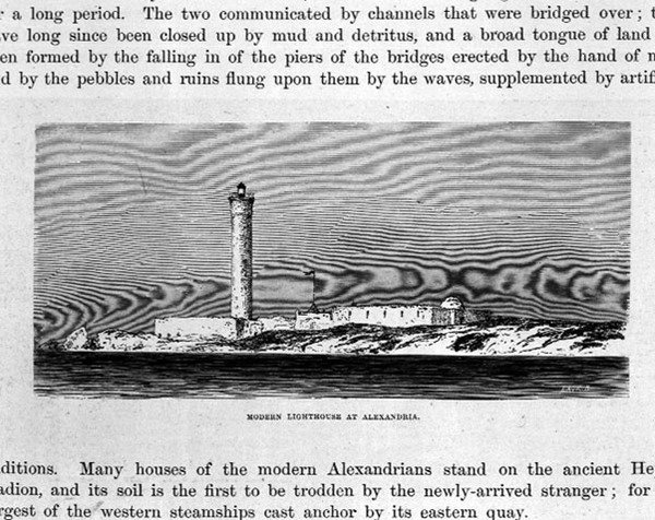 El Faro Moderno en Alejandría de Leopold Karl Muller