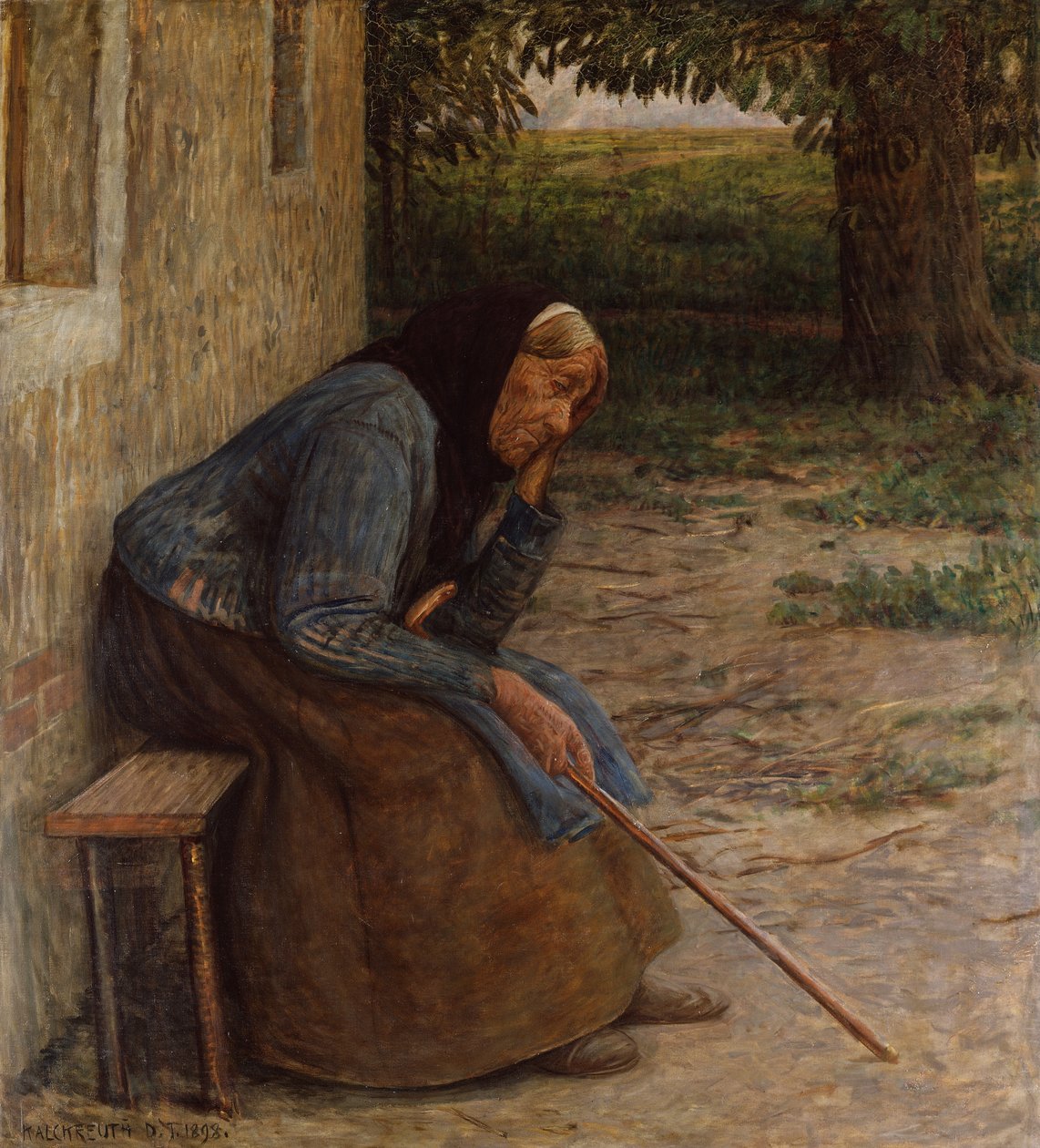 Las tres etapas de la vida de Leopold Karl Walter von Kalckreuth
