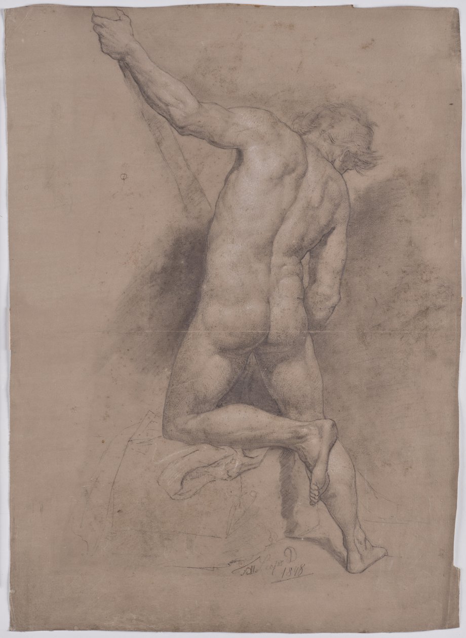 Desnudo supino masculino de Leopold Till