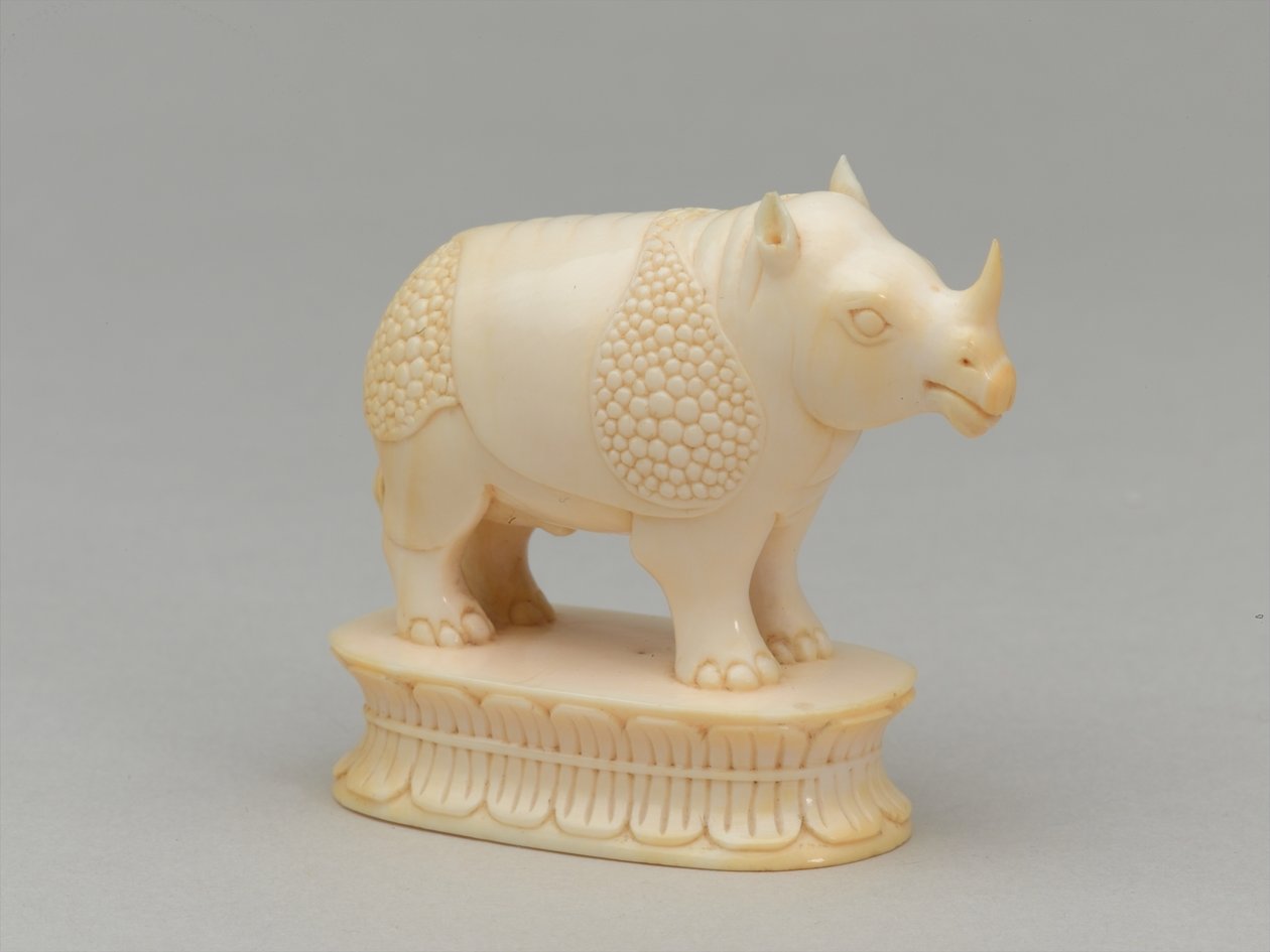 Alfil blanco, pieza de ajedrez, India, c.1820 de Leopoldo Metlicovich