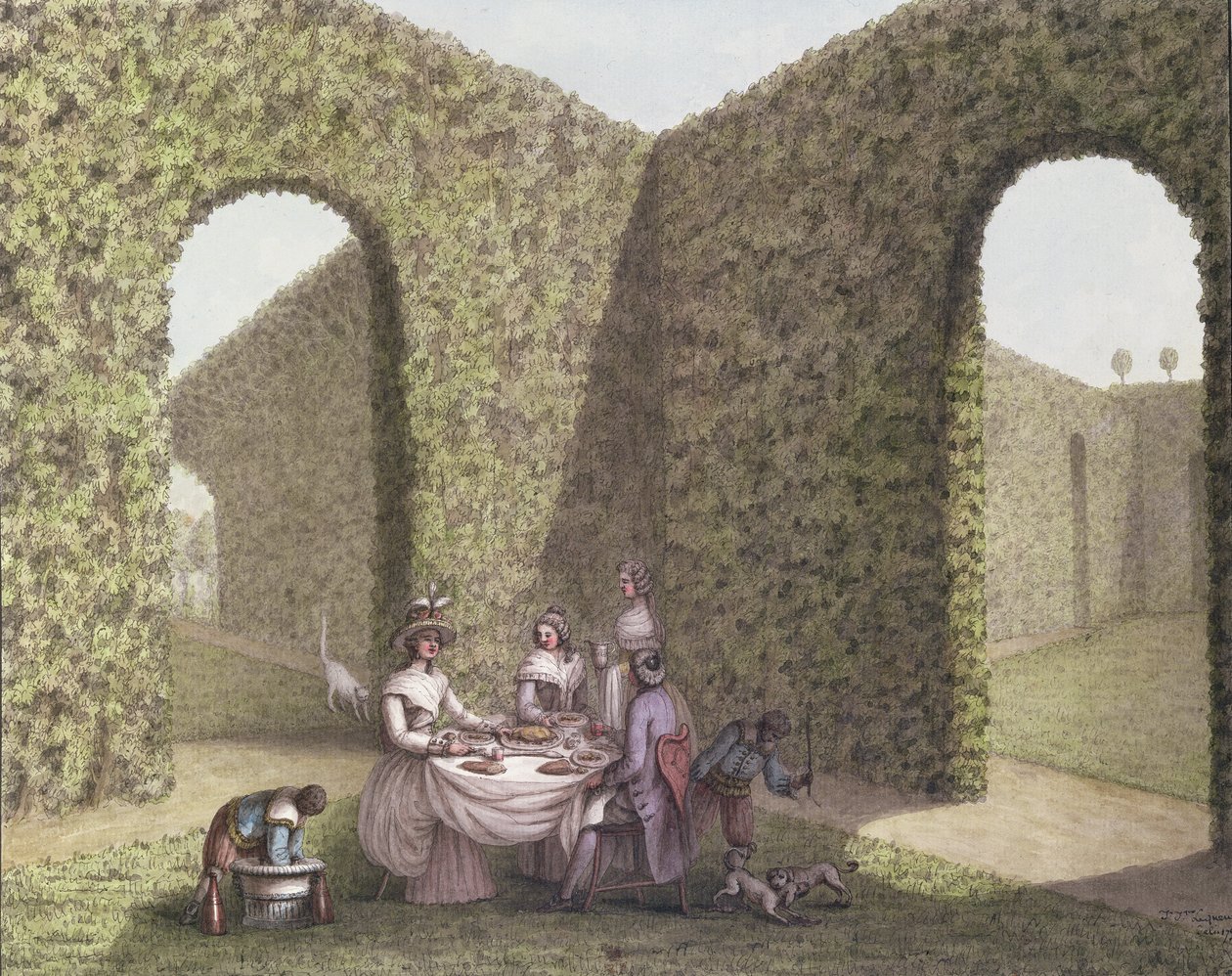 Té en el Jardín de Lequeu