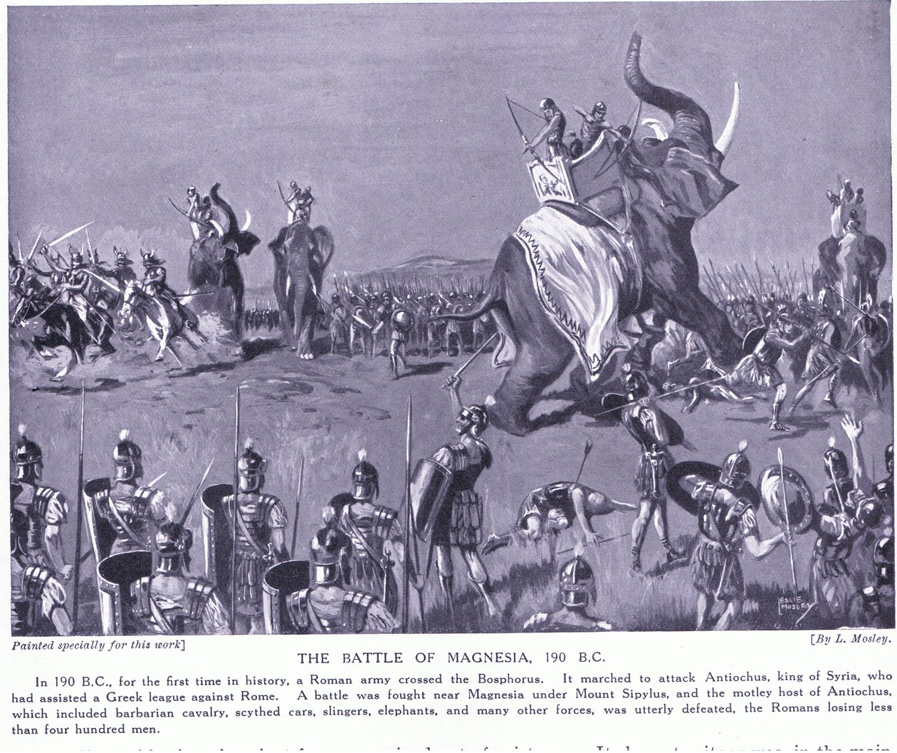 La Batalla de Magnesia 190 a.C. de Leslie Mosley