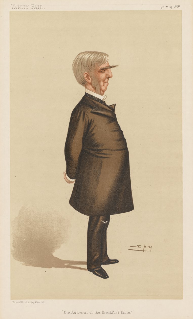 Vanity Fair: El autócrata de la mesa del desayuno, 1886 de Leslie Matthew