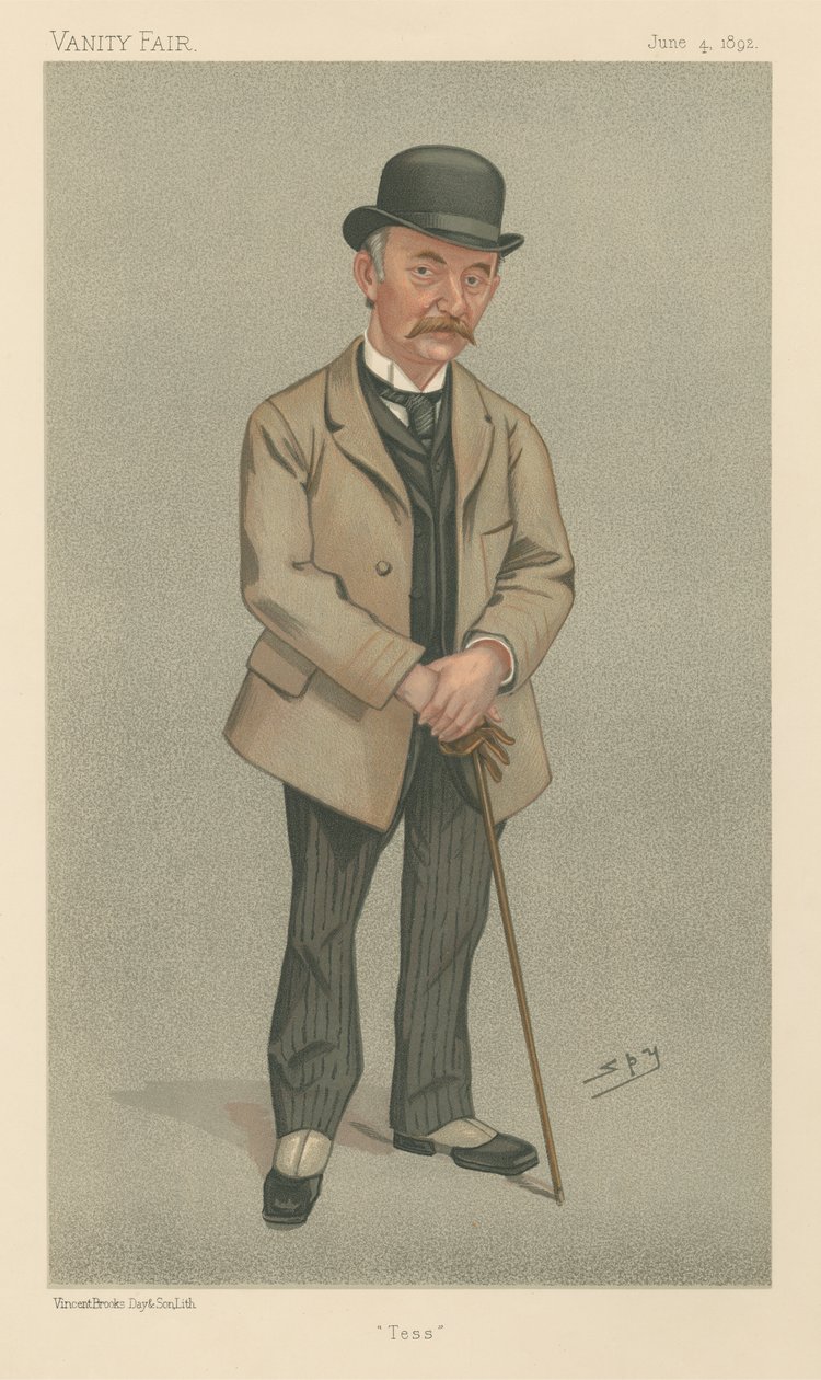Tess, Thomas Hardy (serie Vanity Fair) de Leslie Matthew Spy Ward