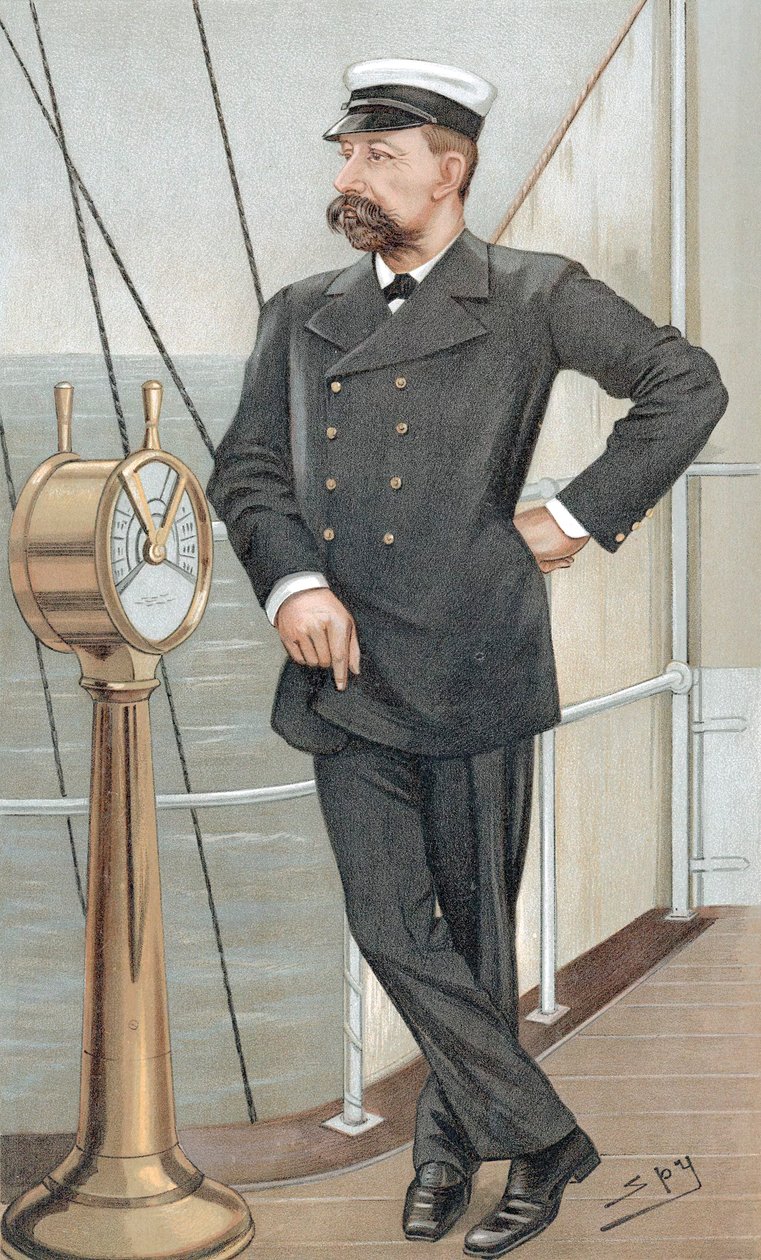 Albert I, Príncipe de Mónaco 1848-1922, oceanógrafo aficionado, 1900 de Leslie Matthew Ward