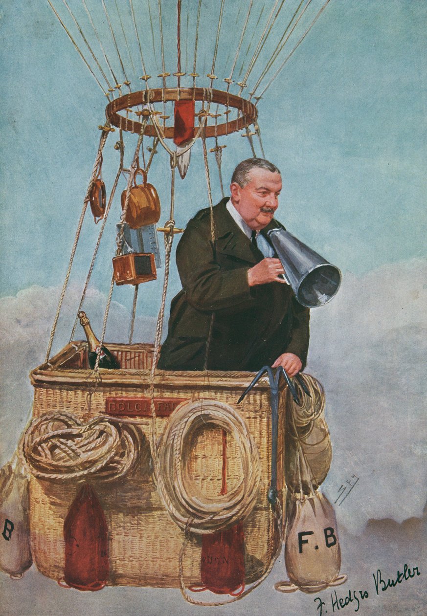 Frank Hedges Butler, ilustración de Vanity Fair, 11 de diciembre de 1907 de Leslie Matthew Ward