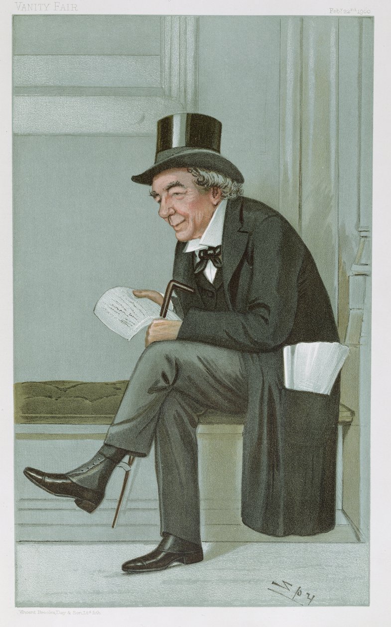 James Staats Forbes, caricatura de 