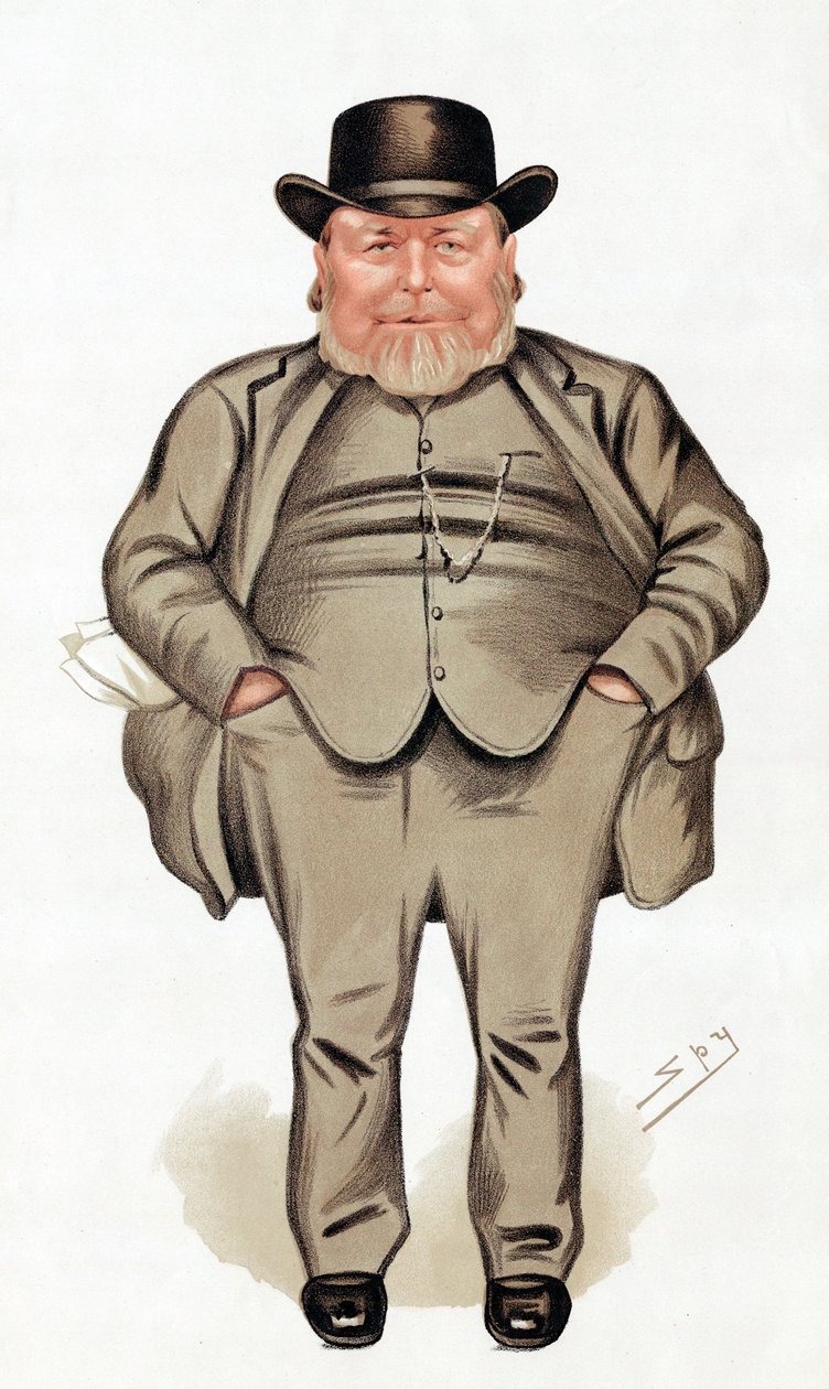Joseph Arch 1826-1919, trabajador agrícola inglés, sindicalista y político, 1886 de Leslie Matthew Ward