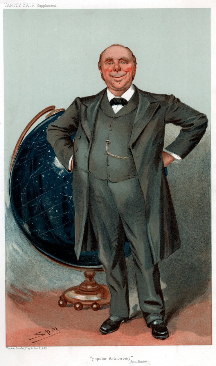 Robert Stawell Ball, astrónomo británico, matemático, conferenciante y divulgador de la ciencia, 1905 de Leslie Matthew Ward