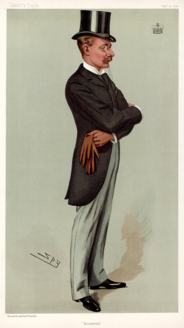 Rousseau, el duque de Bedford, 1896 de Leslie Matthew Ward