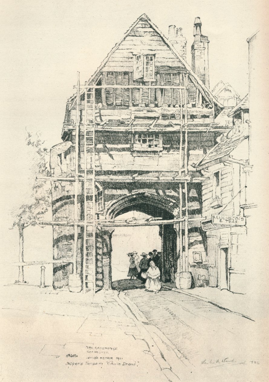 La puerta de Rochester, 1925 de Leslie Matthew Ward