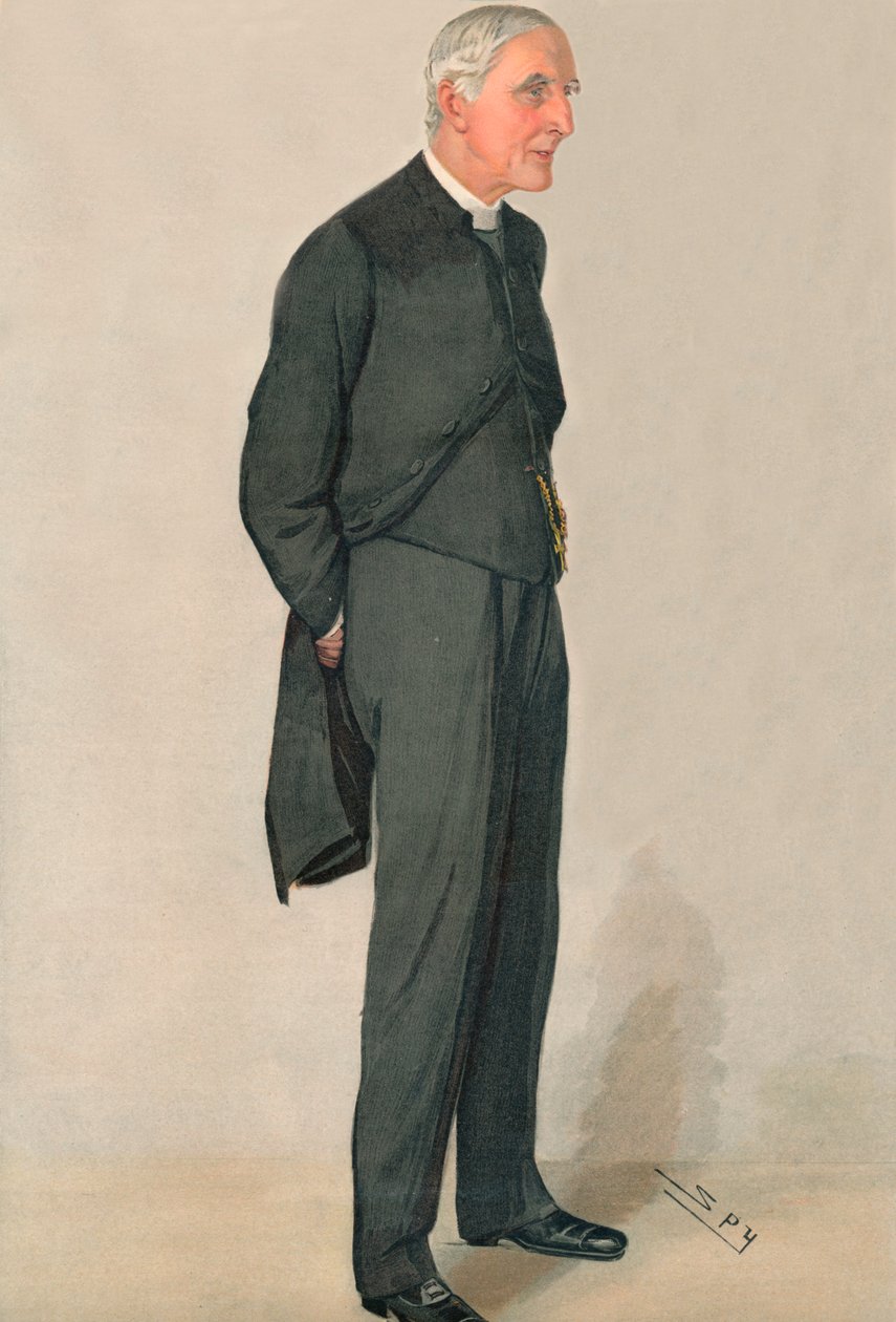 El Rev. Joseph Wood, D.D. Director de Harrow, 1910 de Leslie Matthew Ward