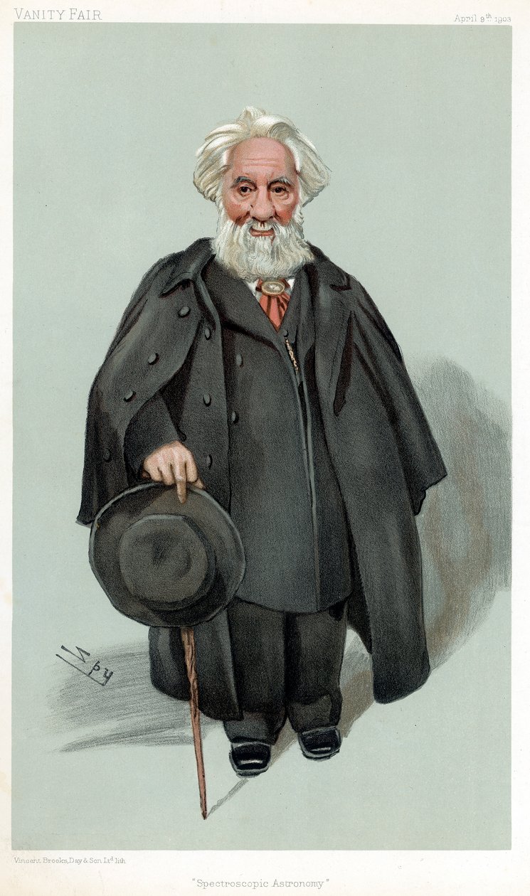 William Huggins, astrónomo y espectroscopista británico, 1903 de Leslie Matthew Ward