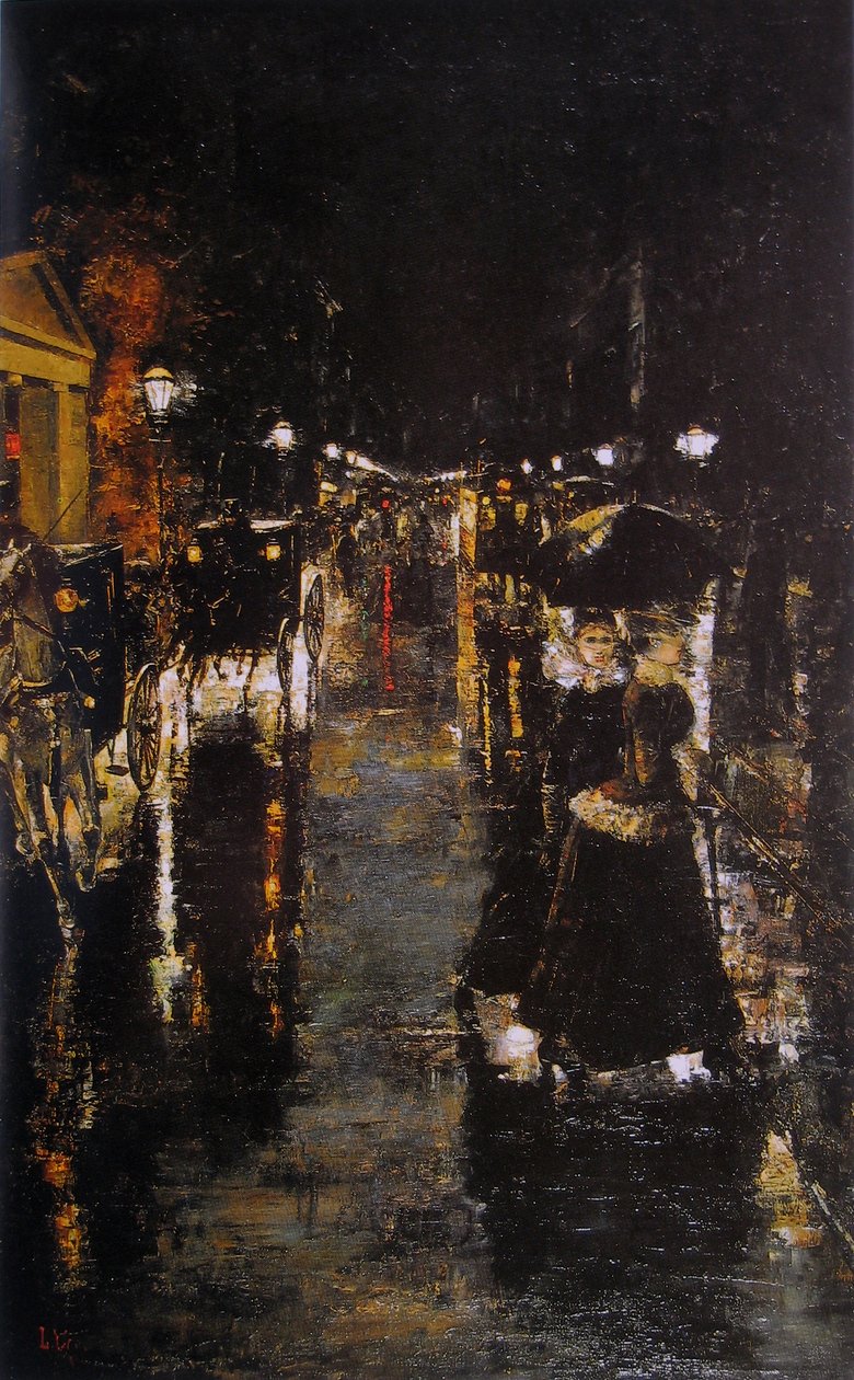 Calle de Leipzig de Lesser Ury