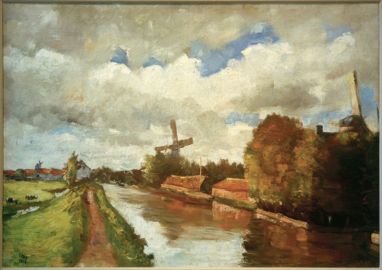 Nubes en movimiento de Lesser Ury