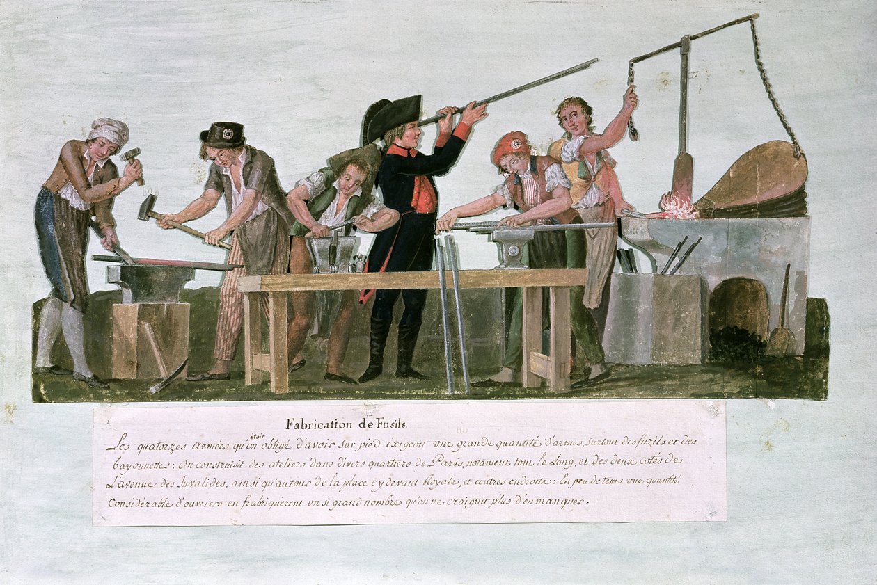 Taller de Fabricantes de Rifles, 1793 de Lesueur Brothers