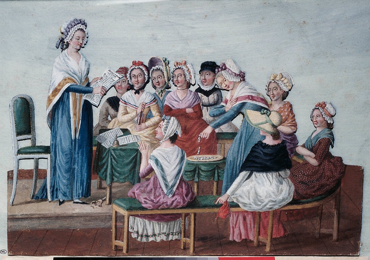 Revolución Francesa (1789): Club de Mujeres Patriotas durante la Revolución de Lesueur Brothers