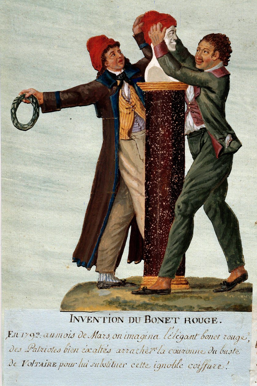 Revolución Francesa: la invención del gorro rojo de Lesueur Brothers