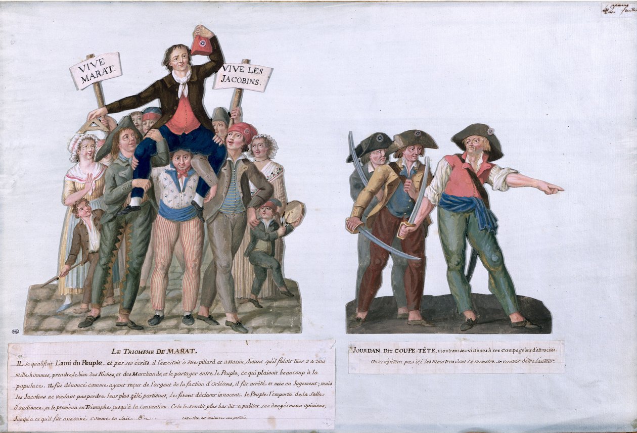 El triunfo de Marat y Camille Jordan dijo 