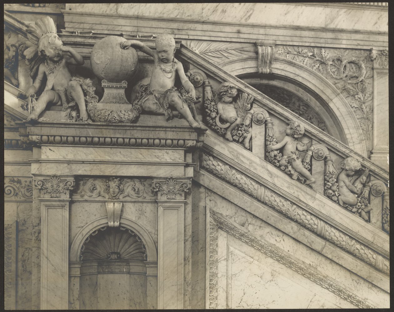 [Detalle arquitectónico, Biblioteca del Congreso]. de Levin C. Hardy