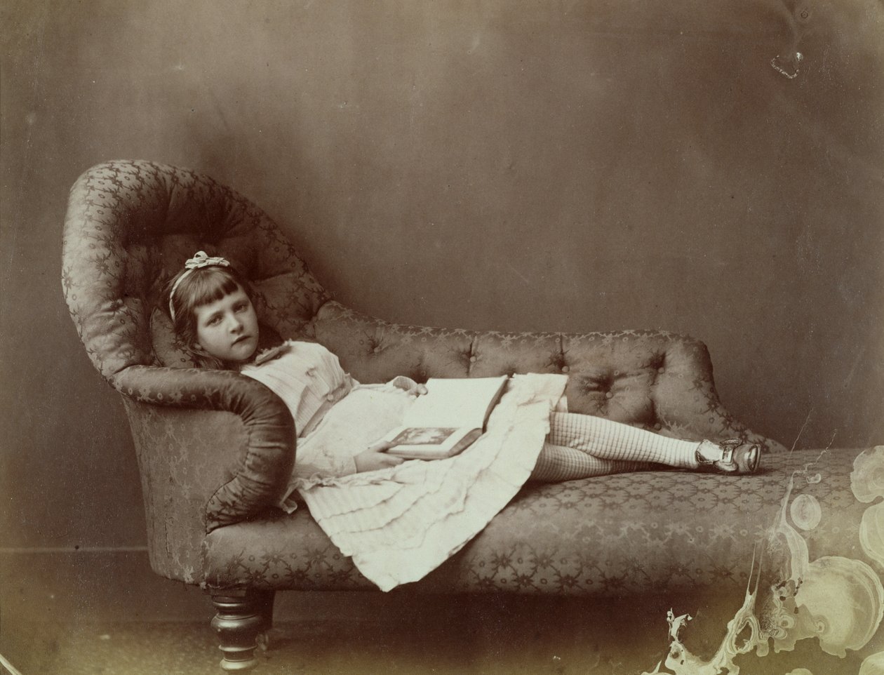 Retrato de Xie Kitchin de Lewis Carroll
