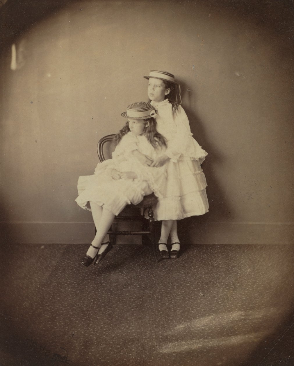 Julia y Ethel Arnold, 1872 de Lewis Carroll