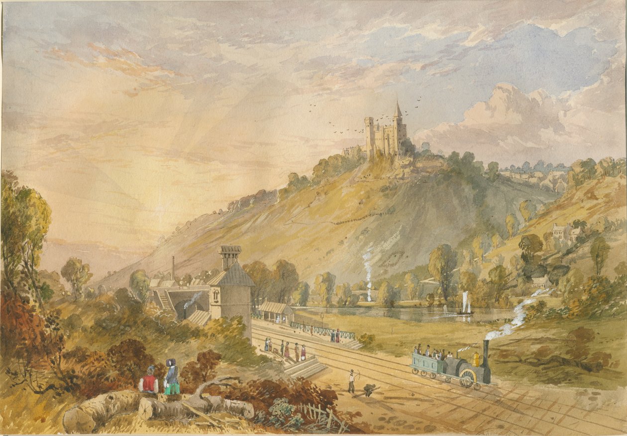 Alton - Desde la estación de tren de Lewis John Wood