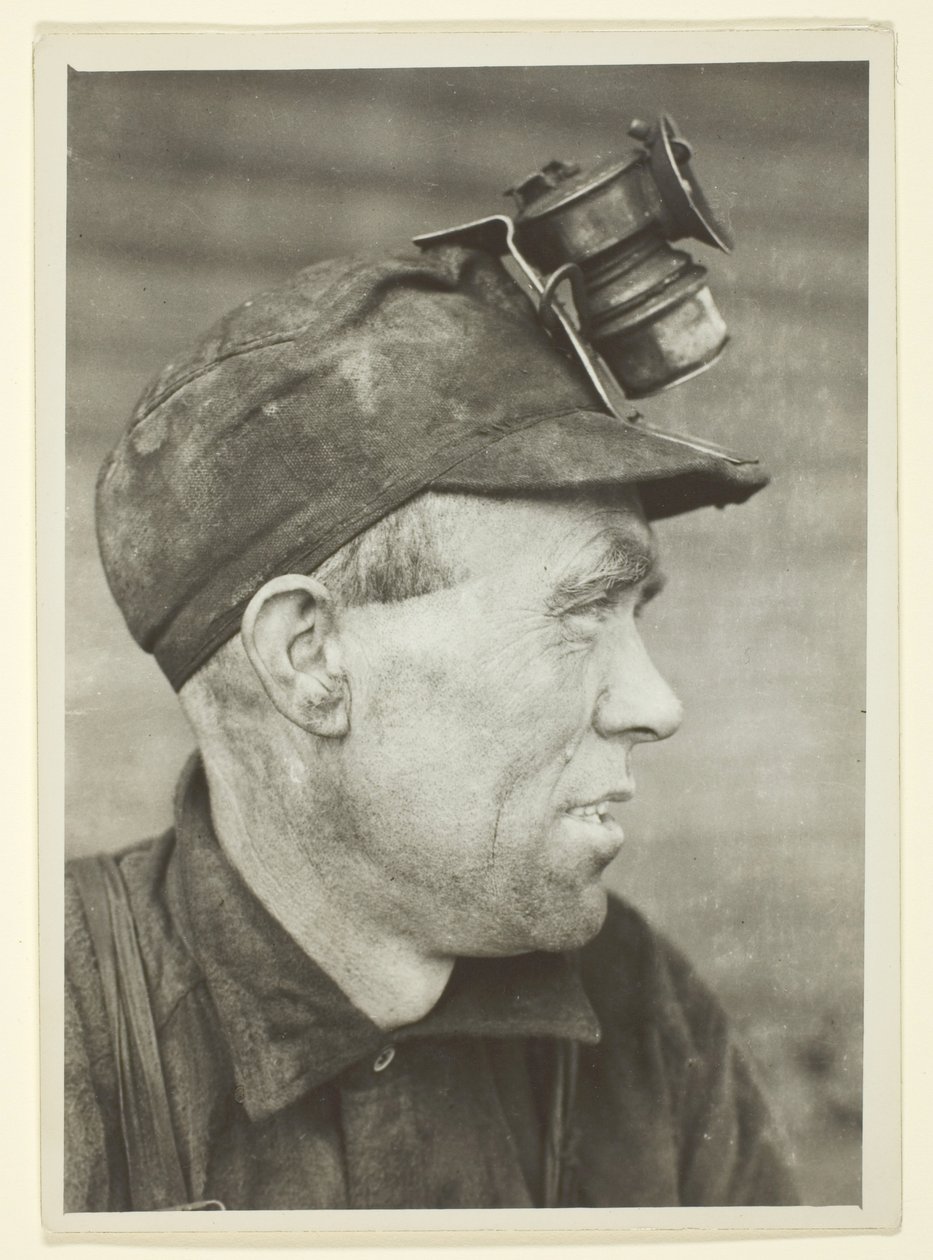 Un minero inglés, Pensilvania de Lewis Wickes Hine