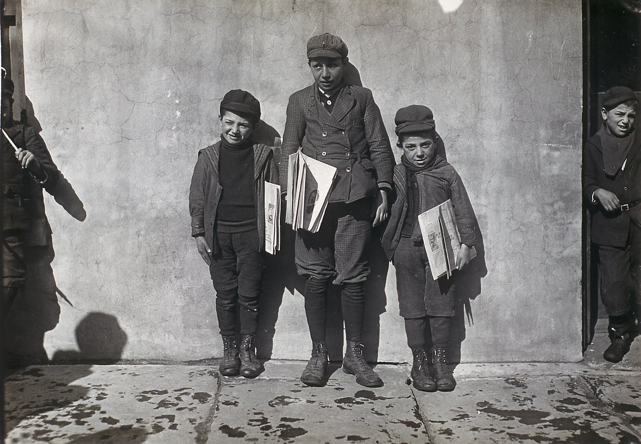 John Pento, Hartford, Connecticut, marzo 1909 de Lewis Wickes Hine