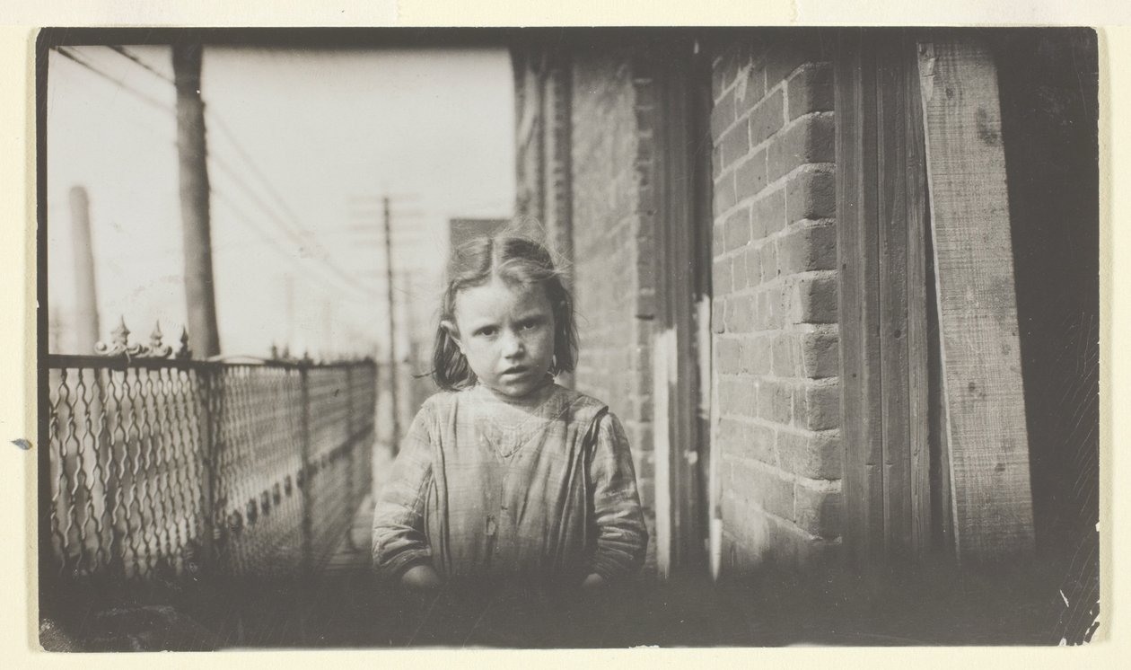 Lilie Stainers, 7 años. Atlanta, Georgia de Lewis Wickes Hine