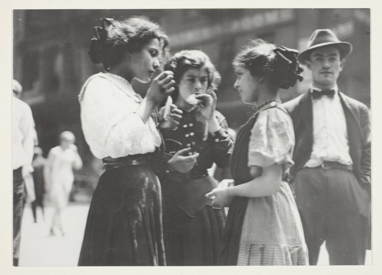 Hora de comer de Lewis Wickes Hine