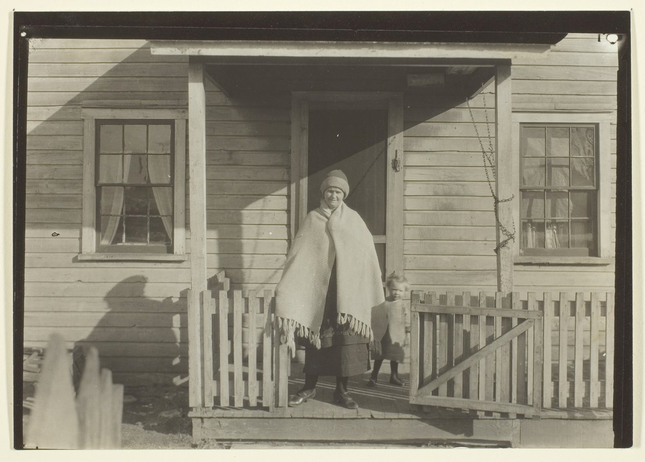 Esposa, hijo y hogar de un minero de Pennsylvania de Lewis Wickes Hine