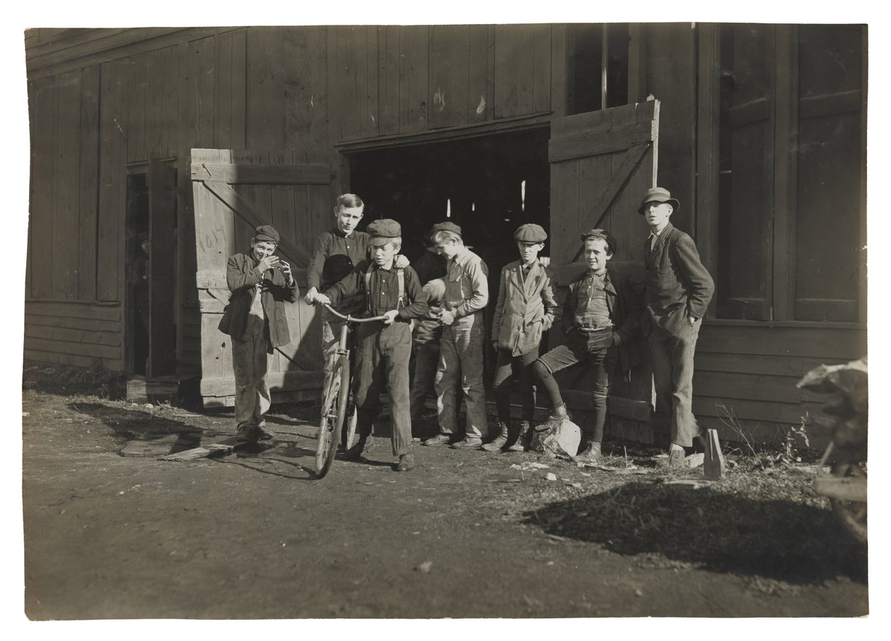 Fábrica de botellas de Woodbury de Lewis Wickes Hine
