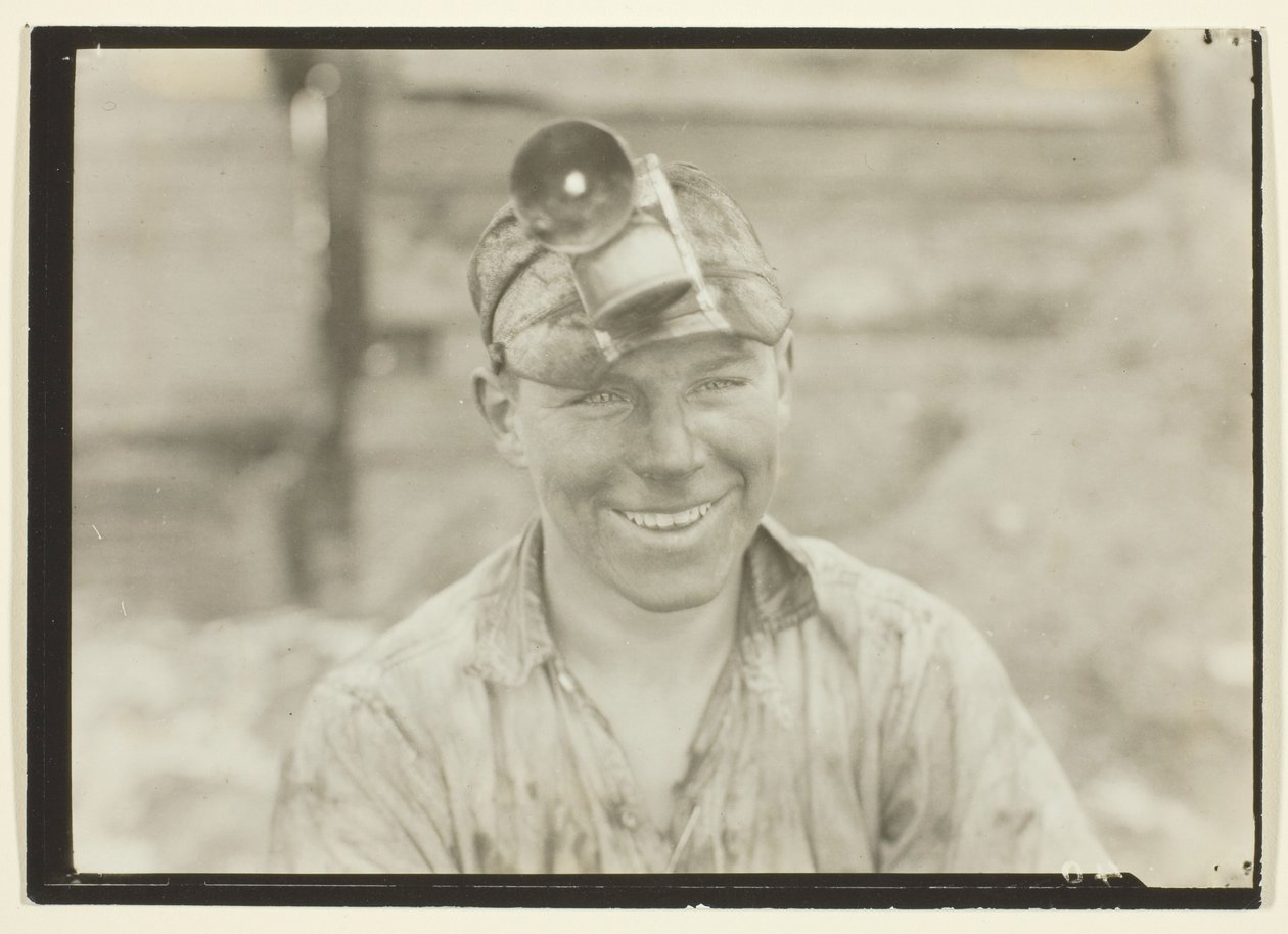 Young Miner, Pensilvania de Lewis Wickes Hine