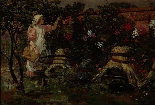 Niña y Colmenas de Lexden L. Pocock