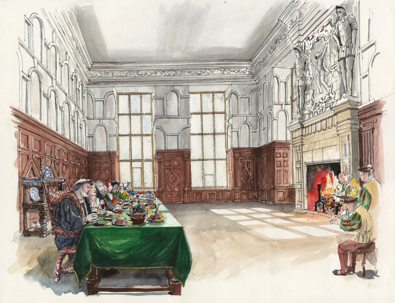 Hardwick Old Hall, 1601, c2000-2010 de Liam Wales