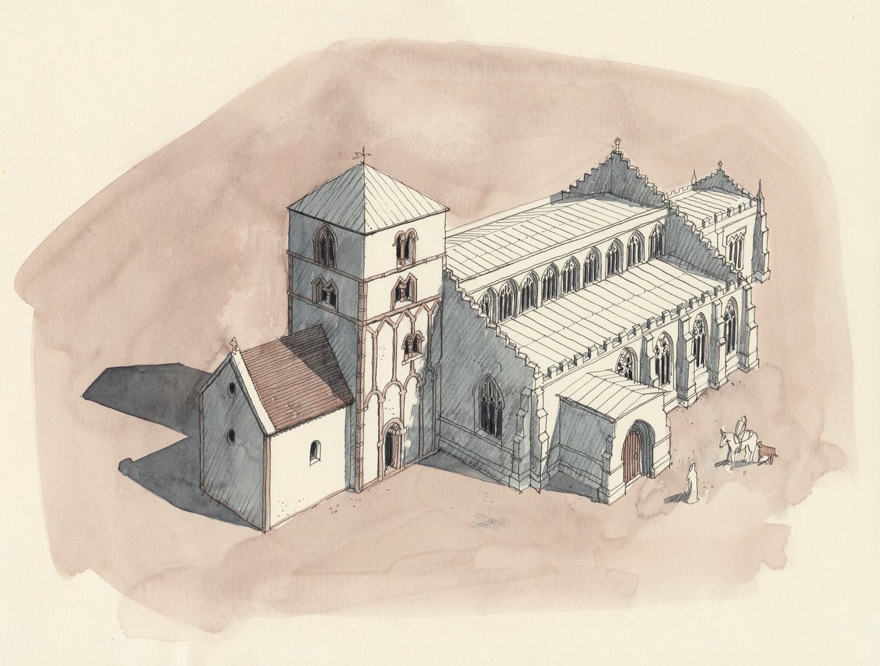 Iglesia de San Pedro, Barton-upon-Humber, Lincolnshire de Liam Wales